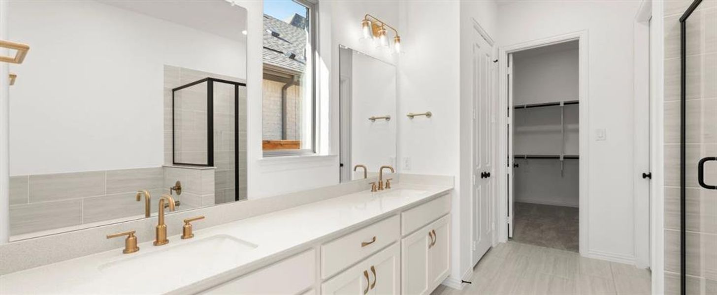 Primary Bathroom featuring the Serene Collection