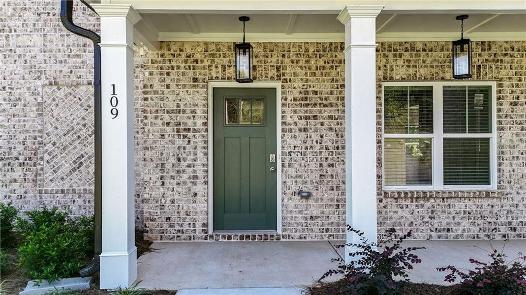Exterior details and patio area of a home in , Ellenwood (Image 31).
