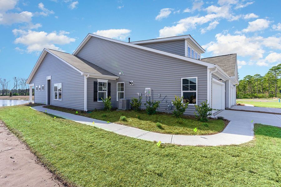 Representative exterior details of a home built from the TUSCAN by D.R. Horton in Ridgefield, Conway (Image 3). Representative exterior details of a home built from the TUSCAN by D.R. Horton in Ridgefield, Conway (Image 3).