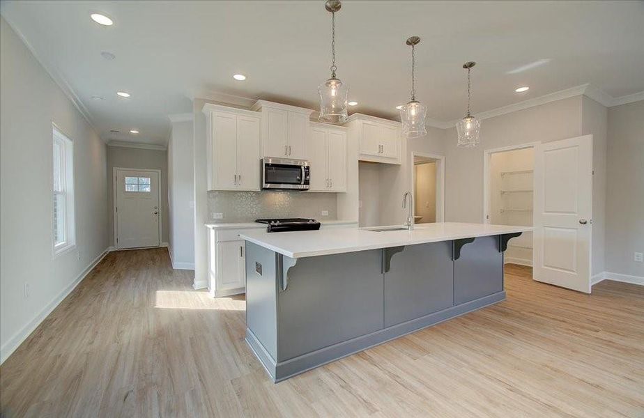 Furnished interior view inside a new home in Wildwood Place, Powder Springs (Image 5).