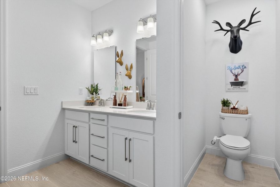 Furnished interior view inside a new home in , St. Johns (Image 18). Furnished interior view inside a new home in , St. Johns (Image 18).