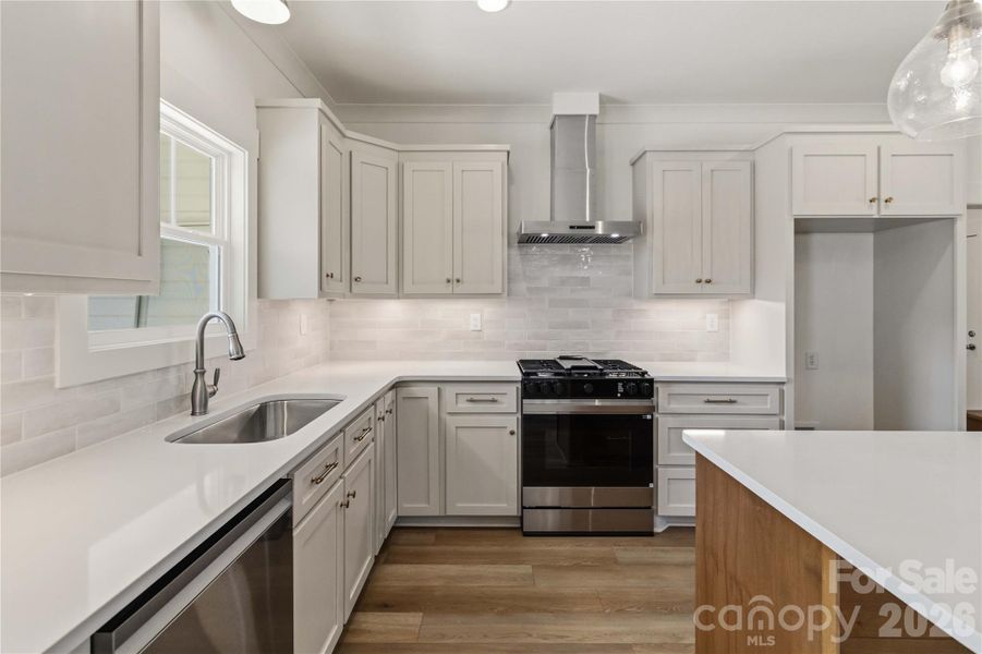 Furnished interior view inside a new home in , Clover (Image 8).