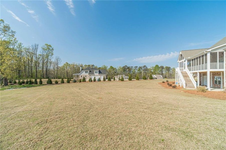 Exterior details and patio area of a home in , Statham (Image 20).