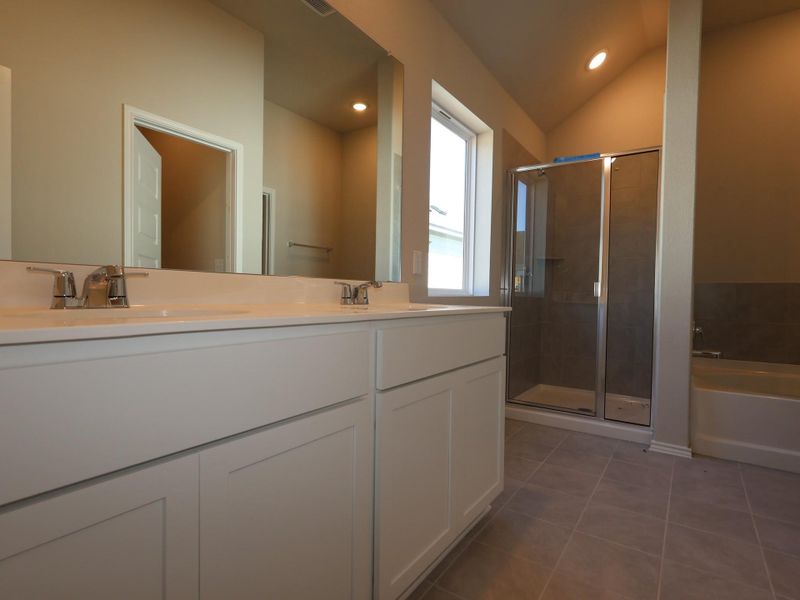 Furnished interior view inside a new home in Cascades at Onion Creek, Austin (Image 8).