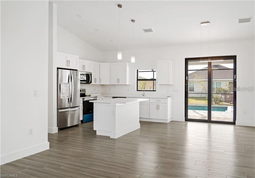 Furnished interior view inside a new home in , Cape Coral (Image 5).