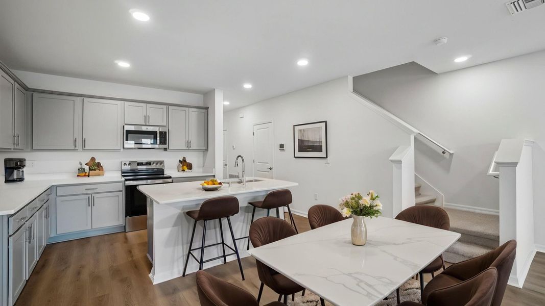 The Kitchen and Dining Room