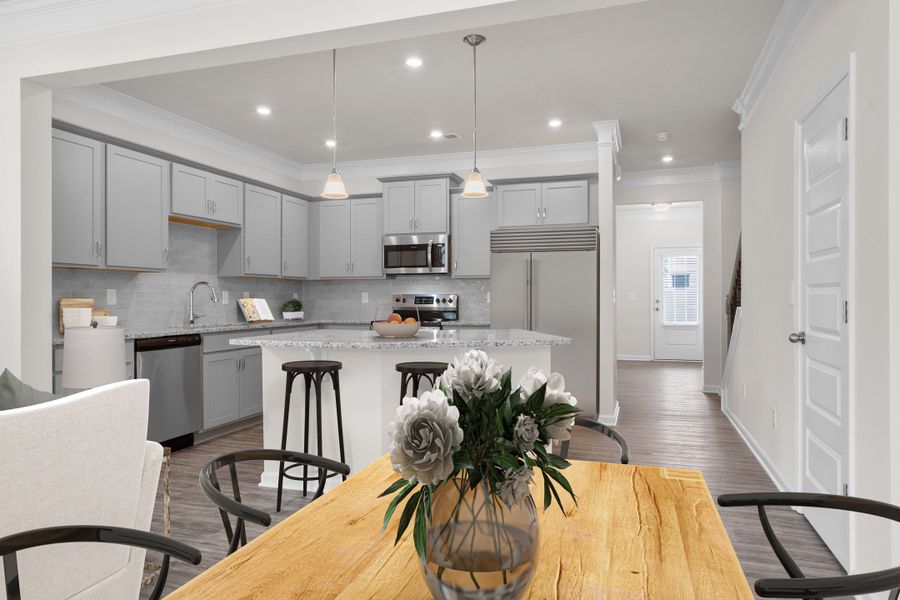 The Suwanee- Kitchen Rendering