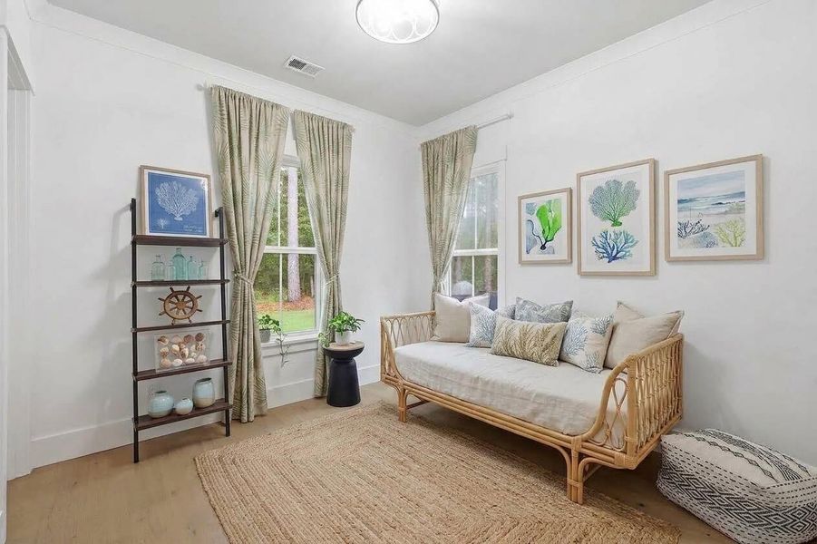 Furnished interior view inside a new home in , Seabrook (Image 59).