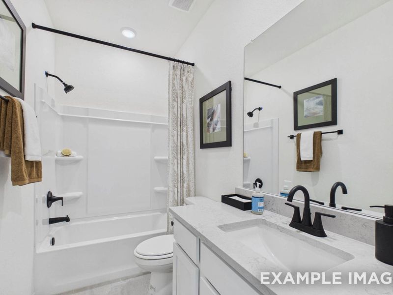 Representative furnished interior of a home built from the The Laurel G by Davidson Homes LLC in Morgan Meadows, San Antonio (Image 33). Representative furnished interior of a home built from the The Laurel G by Davidson Homes LLC in Morgan Meadows, San Antonio (Image 33).