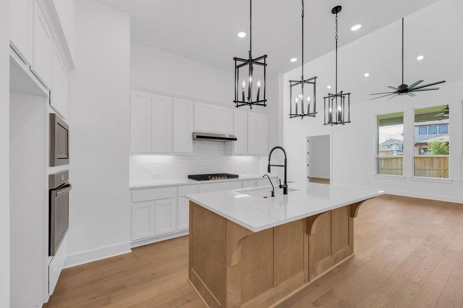 Furnished interior view inside a new home in Flora, Hutto (Image 8).