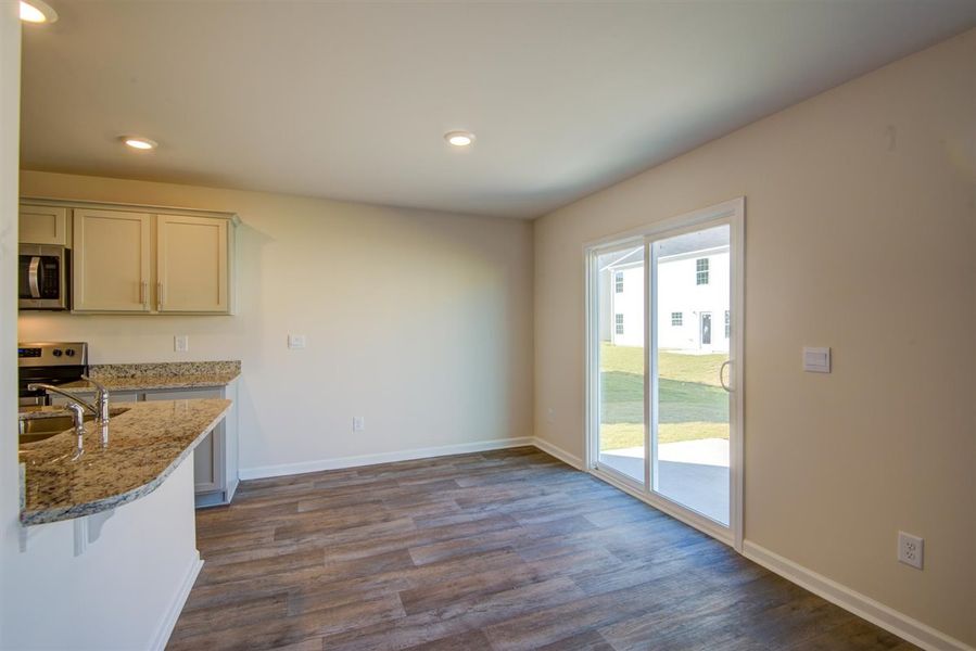 Representative unfurnished interior of a home built from the CHELSEA by D.R. Horton in Raven Ridge, Lexington (Image 12).