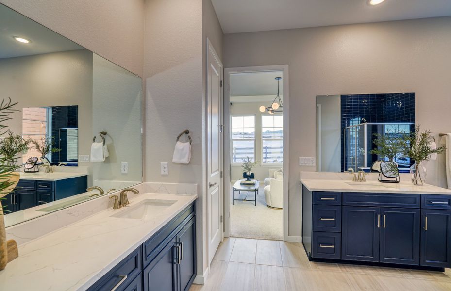 Furnished interior view inside a new home in Sterling Ranch, Littleton (Image 14). Furnished interior view inside a new home in Sterling Ranch, Littleton (Image 14).