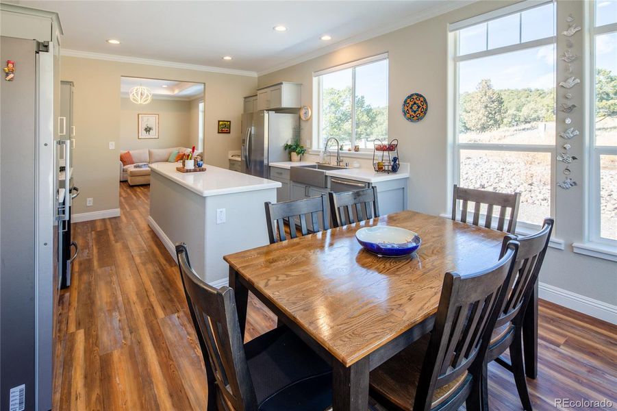 Furnished interior view inside a new home in , Crestone (Image 16).