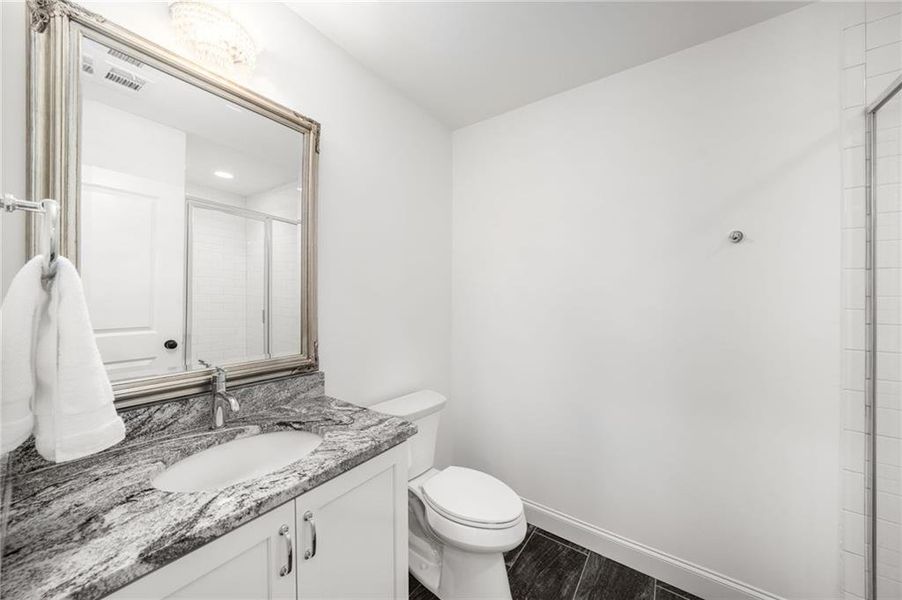 Furnished interior view inside a new home in , Atlanta (Image 38).