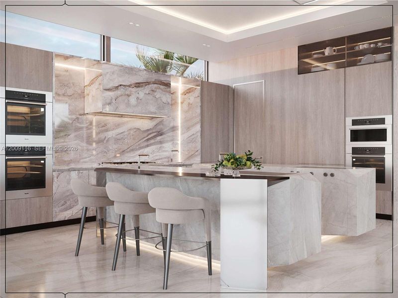 Furnished interior view inside a new home in , Golden Beach (Image 30).