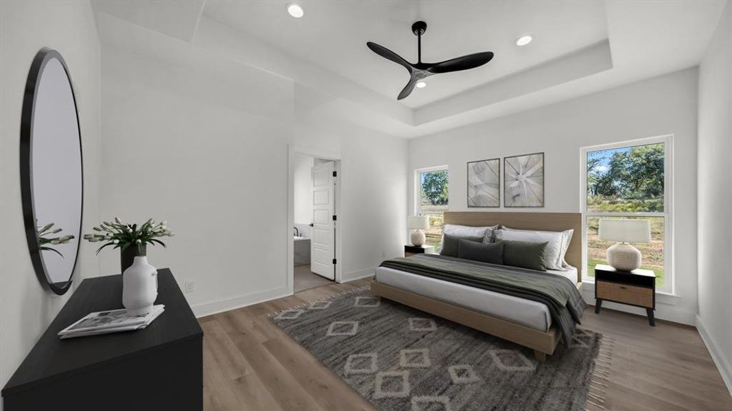 Furnished interior view inside a new home in , Weatherford (Image 8). Furnished interior view inside a new home in , Weatherford (Image 8).