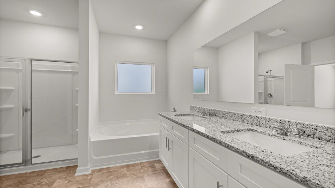 Furnished interior view inside a new home in Estates at Deer Hollow, Grovetown (Image 11).