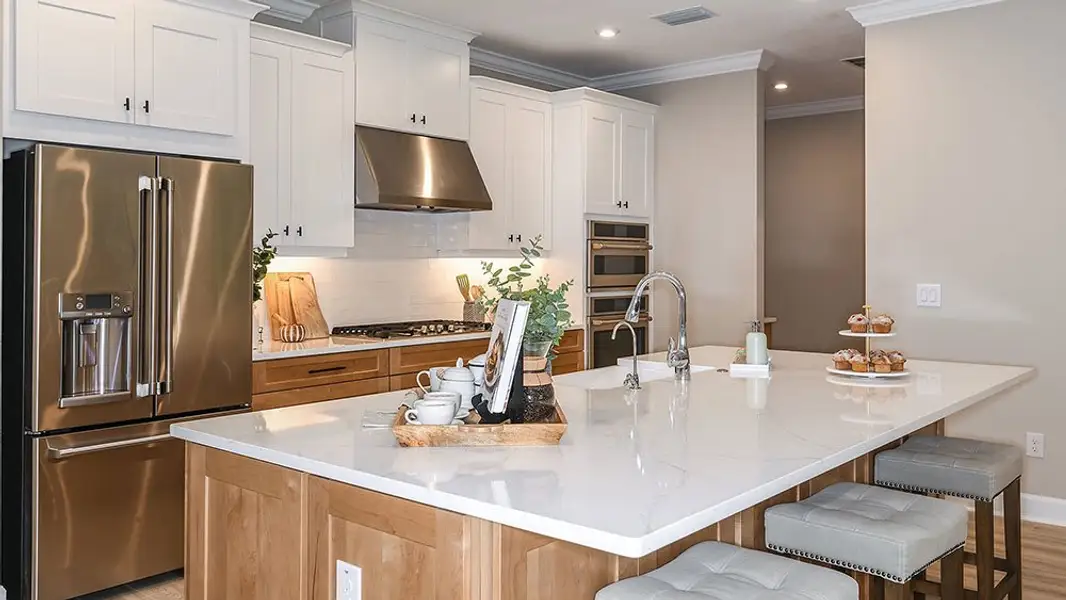 Representative furnished interior of a home built from the Saint Croix by Taylor Morrison in Victoria Lakes, Odessa (Image 4).