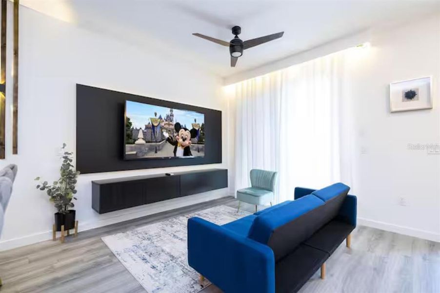 Furnished interior view inside a new home in , Kissimmee (Image 22).