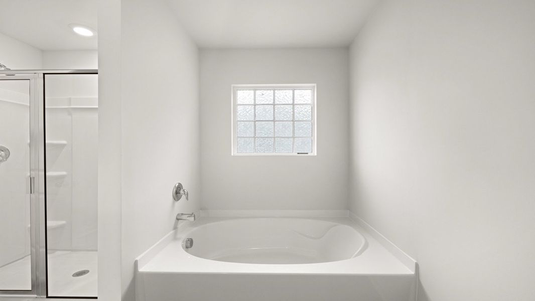 Representative furnished interior of a home built from the ROBIE by D.R. Horton in Northberry, Rome (Image 10).