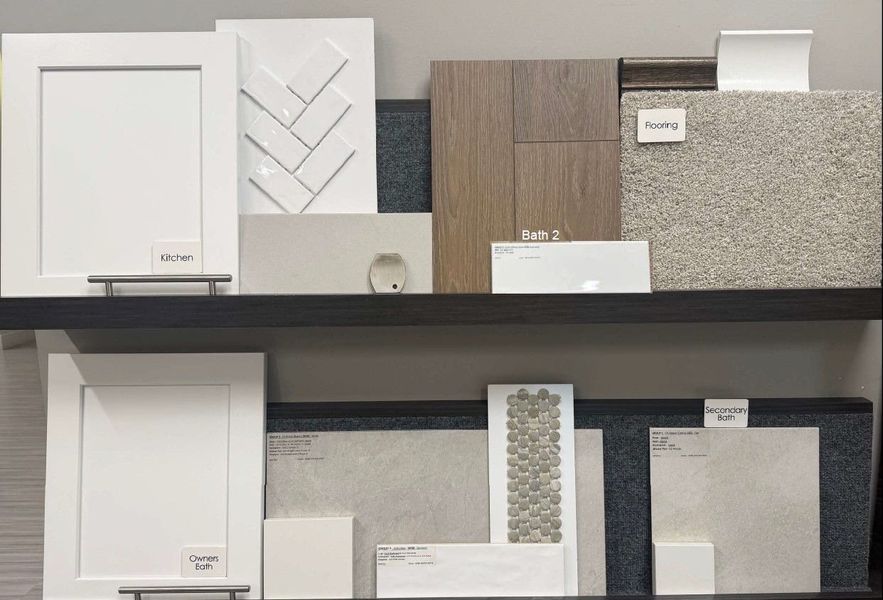Sample of building materials used in homes in Ribbonwood, Aubrey (Image 24). Sample of building materials used in homes in Ribbonwood, Aubrey (Image 24).