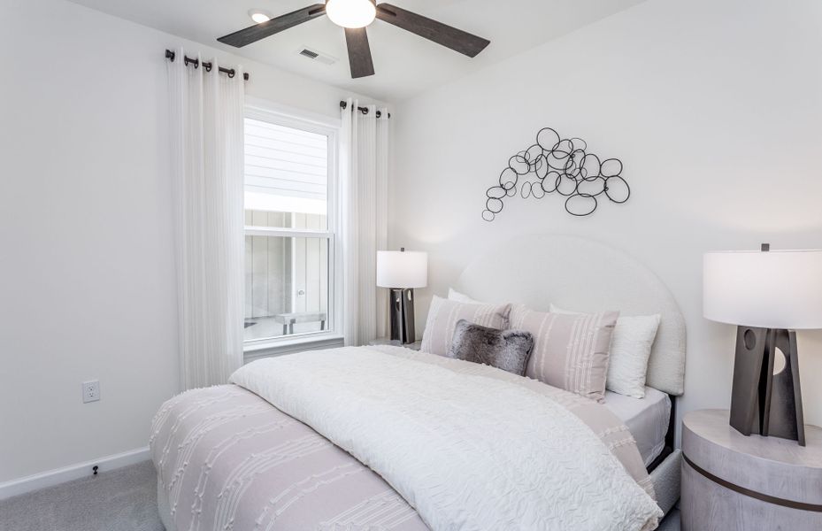 Representative furnished interior of a home built from the Compass by Del Webb in Del Webb at Chatham Park, Pittsboro (Image 26).
