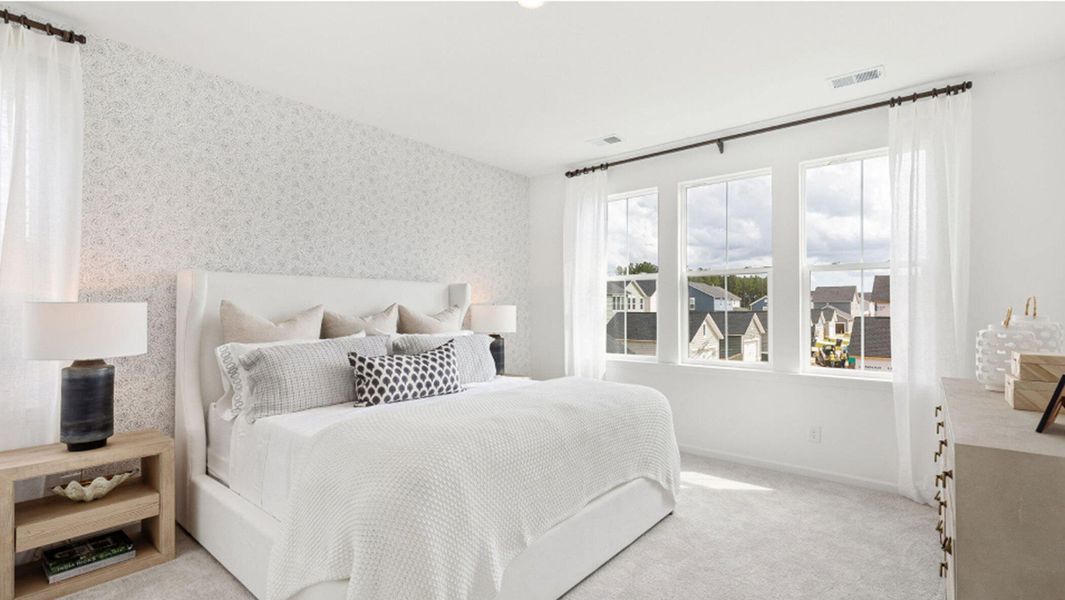 Furnished interior view inside a new home in , Summerville (Image 9).