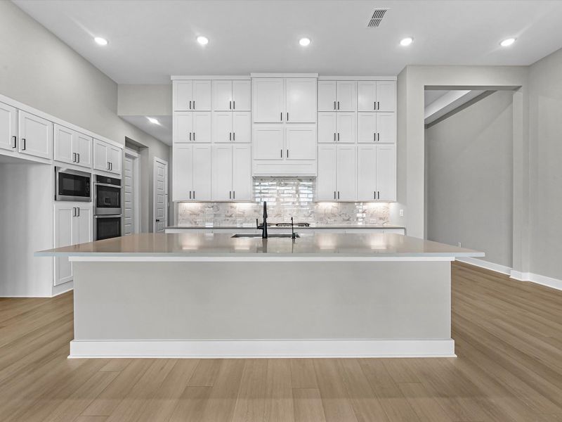 Furnished interior view inside a new home in Trillium, Richmond (Image 5).
