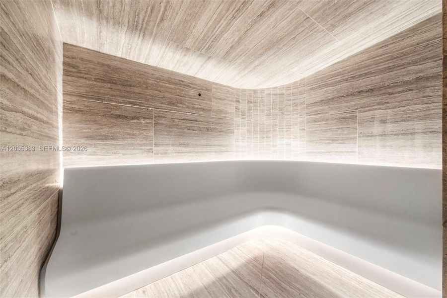 Close-up of interior finishes inside a home in Mr. C Residences, Miami (Image 21).