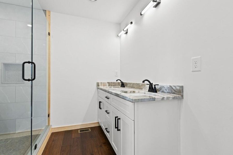 Furnished interior view inside a new home in , Morganton (Image 4).