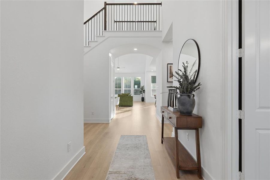 Furnished interior view inside a new home in Sonoma Verde, McLendon-Chisholm (Image 6).