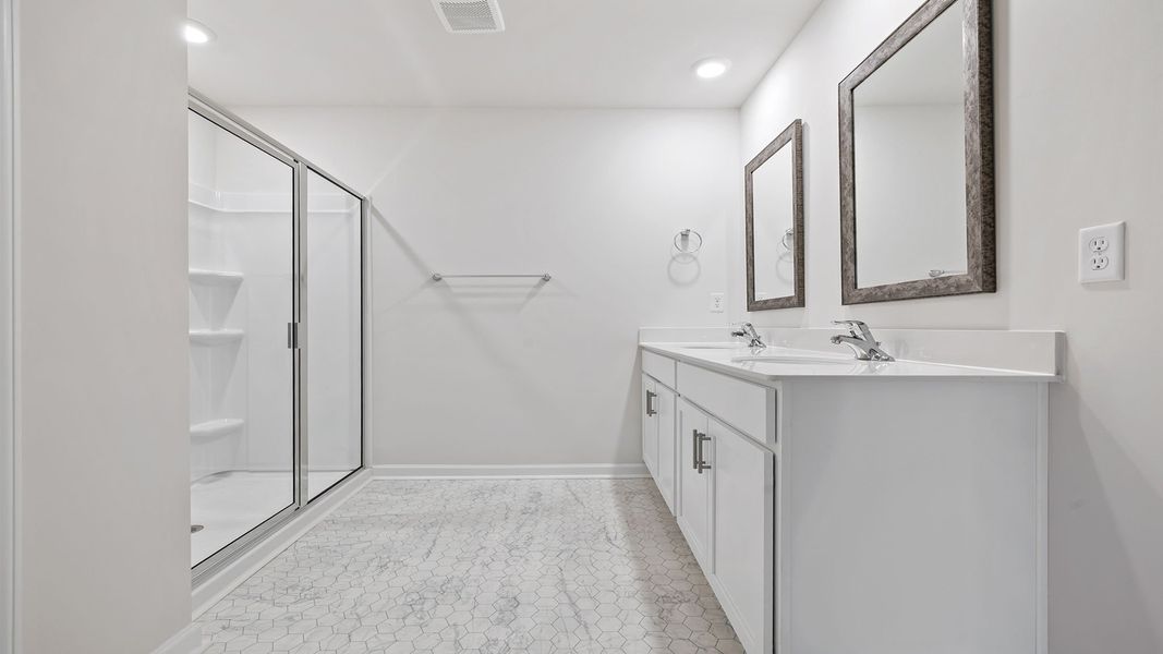 Furnished interior view inside a new home in Cedar Gap, Fountain Inn (Image 10).