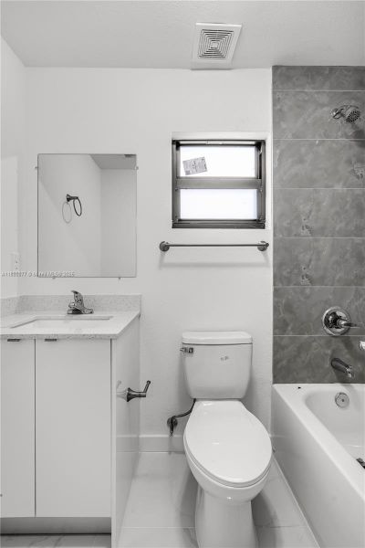 Furnished interior view inside a new home in , Miami (Image 3).