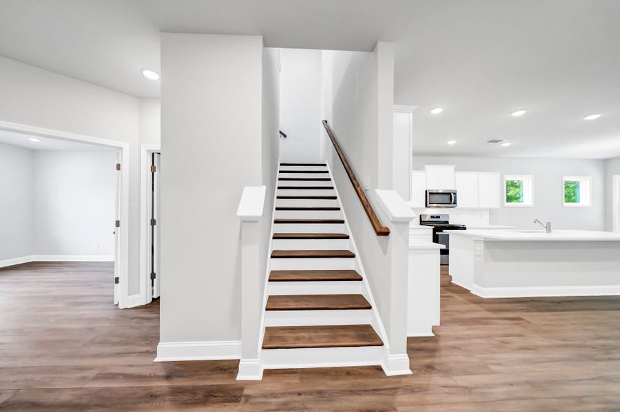 Spacious, unfurnished interior of a new home in Monroe Preserve, Chapin (Image 20).