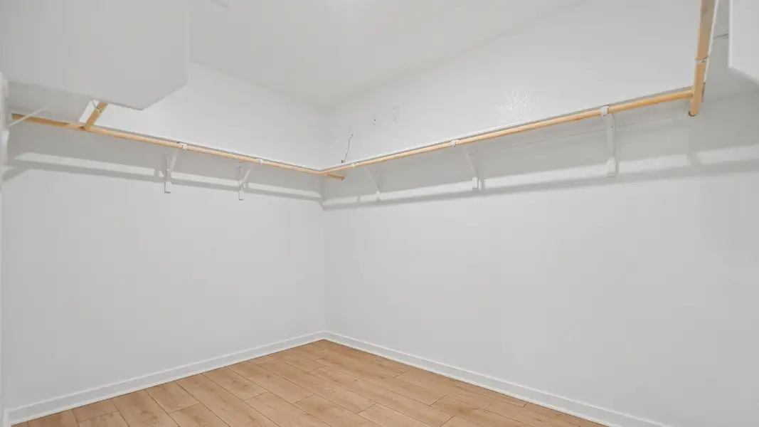 Spacious, unfurnished interior of a new home in Trails at Wildhorse, Austin (Image 38).