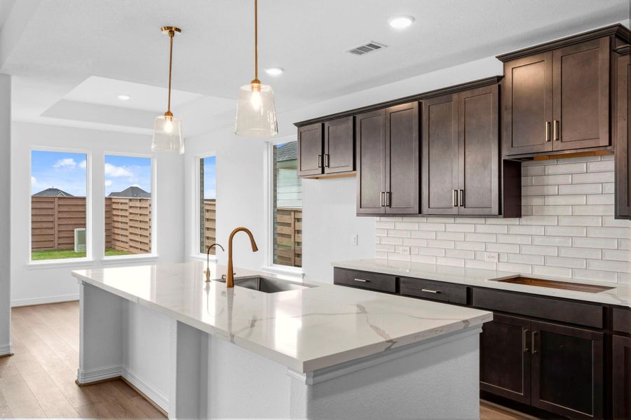 Furnished interior view inside a new home in Austin Point, Richmond (Image 11).