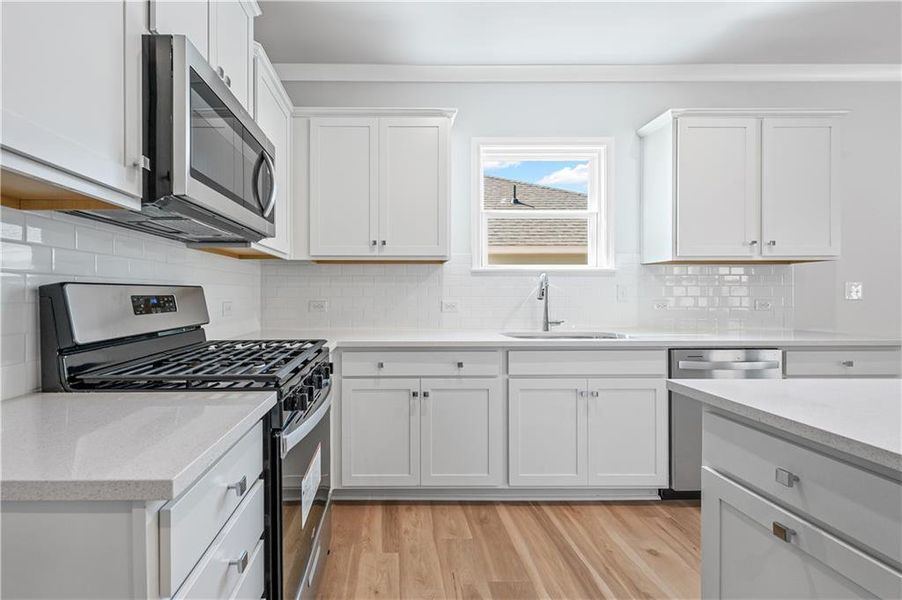 Furnished interior view inside a new home in Enclave at Parkway Village, Fairburn (Image 7).