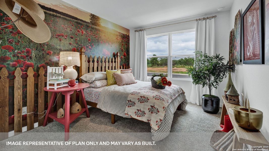 Furnished interior view inside a new home in Sonoma Oaks, Fredericksburg (Image 26).