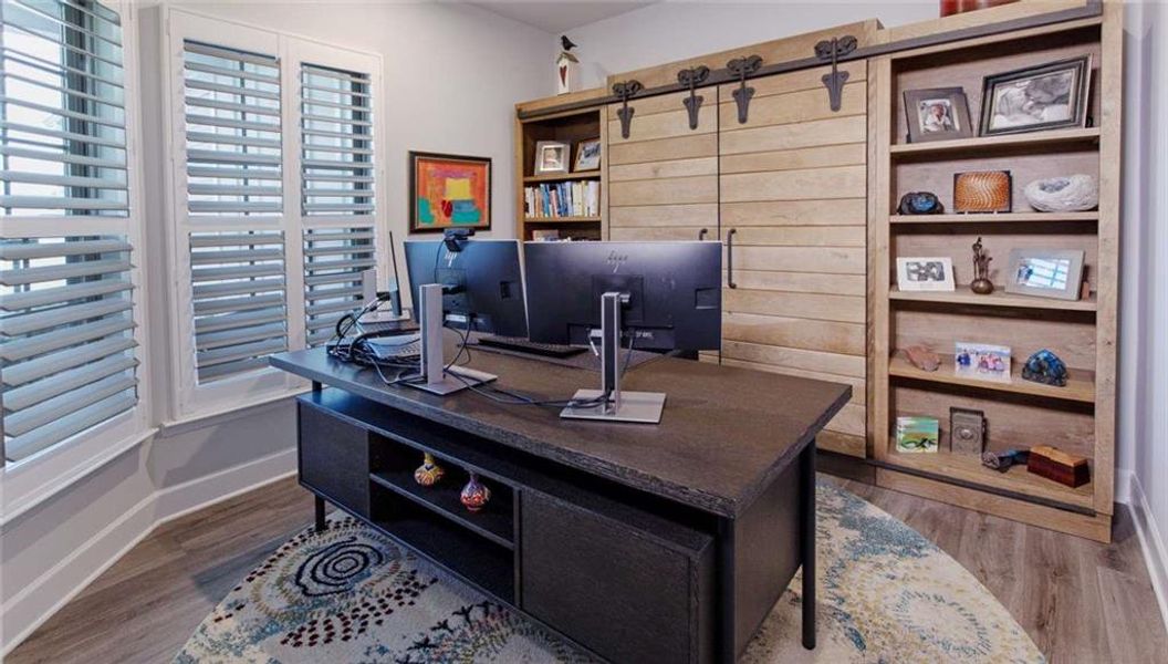 Furnished interior view inside a new home in , Hoschton (Image 15).