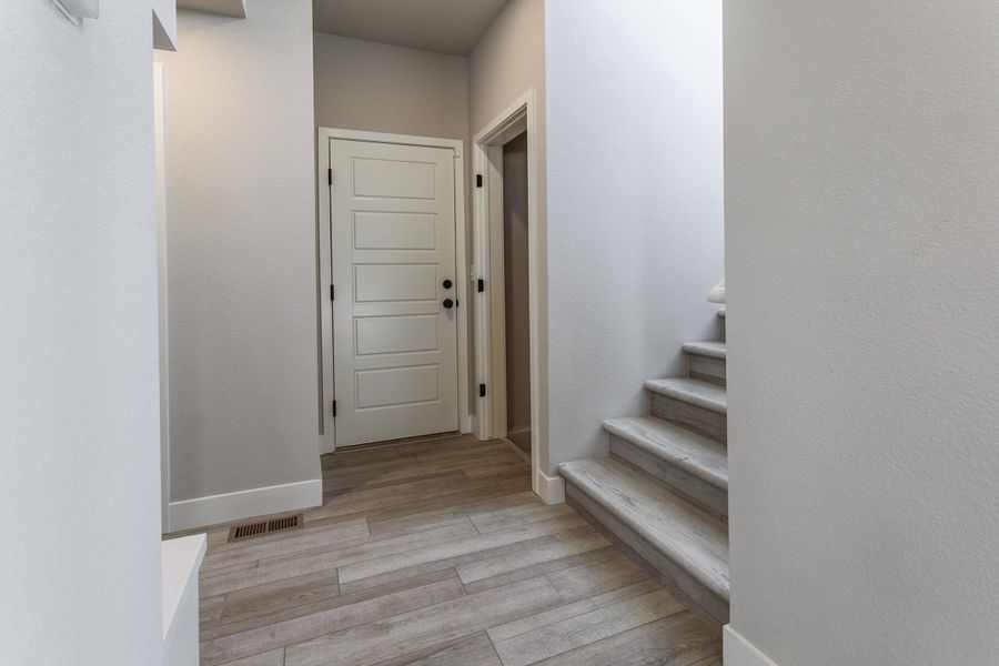 Representative unfurnished interior of a home built from the Galileo by Hartford Homes in Trailside, Timnath (Image 25).
