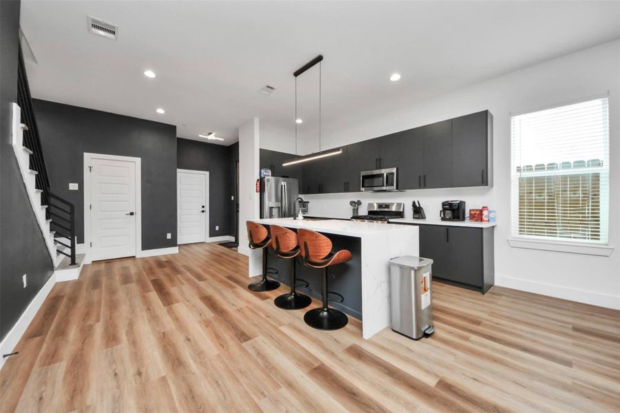 Furnished interior view inside a new home in , Houston (Image 13). Furnished interior view inside a new home in , Houston (Image 13).