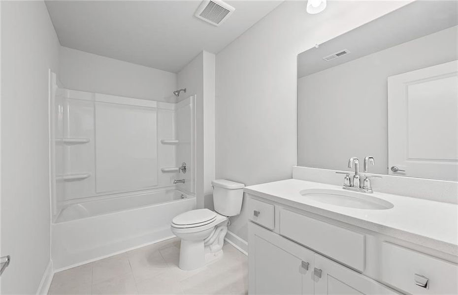 Furnished interior view inside a new home in Anderson Point Estates, McDonough (Image 13).