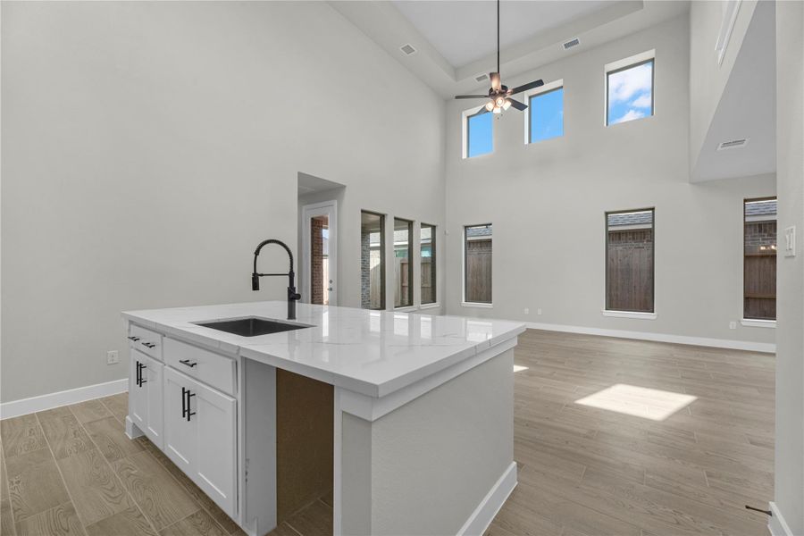 Furnished interior view inside a new home in Candela South, Richmond (Image 8).