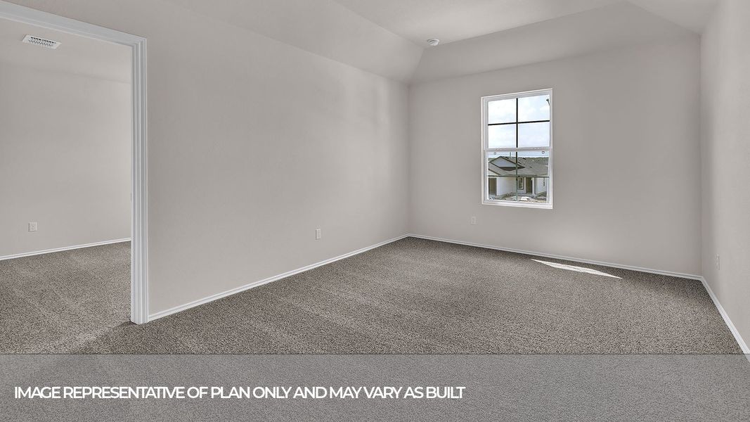 Representative unfurnished interior of a home built from the The Hannah by D.R. Horton in Bollinger, Maxwell (Image 25). Representative unfurnished interior of a home built from the The Hannah by D.R. Horton in Bollinger, Maxwell (Image 25).