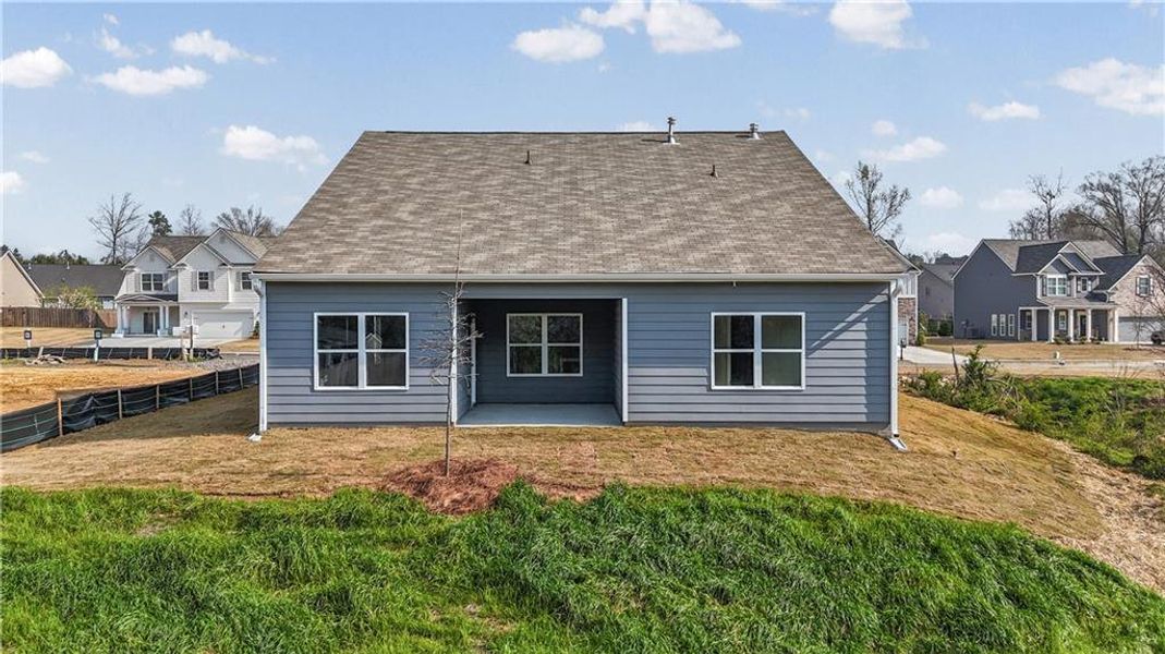 Exterior details and patio area of a home in Maple Village, Adairsville (Image 23).