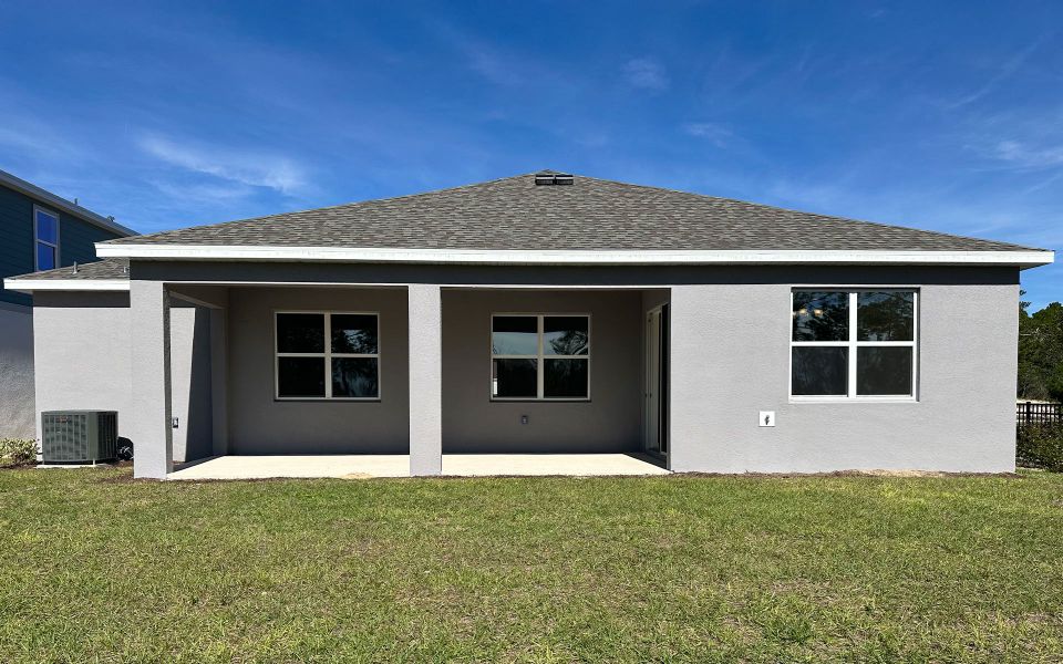 Covered Lanai for Outdoor Living in Central Florida Home