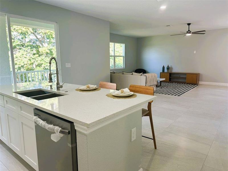 Furnished interior view inside a new home in , Haines City (Image 11). Furnished interior view inside a new home in , Haines City (Image 11).