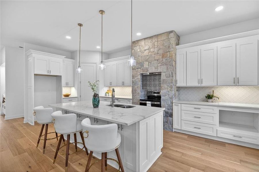 Furnished interior view inside a new home in , Lithia Springs (Image 6).