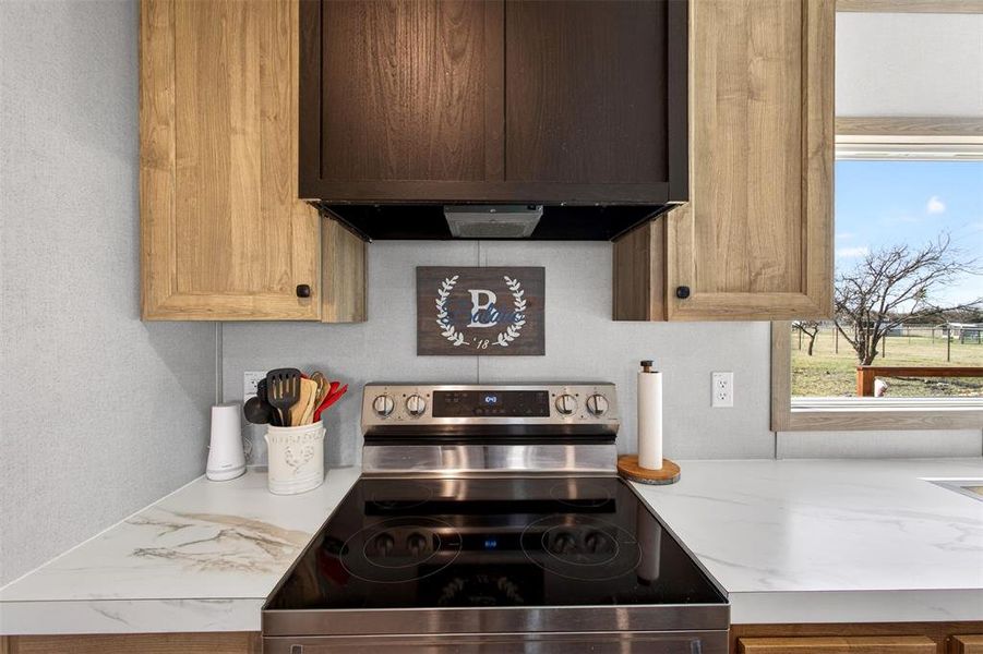 Close-up of interior finishes inside a home in , Ponder (Image 18).