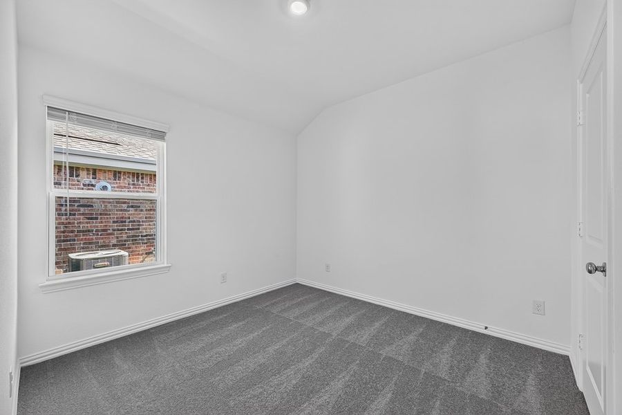 Spacious, unfurnished interior of a new home in Parks at Foster Crossing, Anna (Image 22). Spacious, unfurnished interior of a new home in Parks at Foster Crossing, Anna (Image 22).